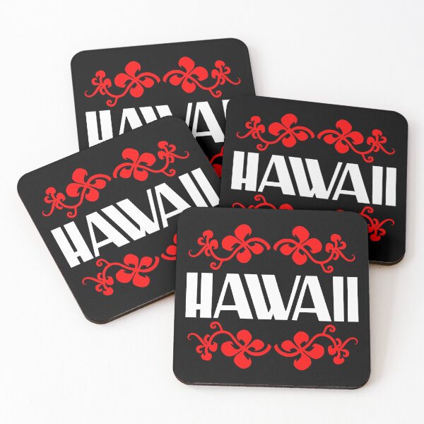 Artikelvorschau, HAWAII. VINTAGE-STIL. ROT-WEISS. entworfen und verkauft von 5hertz.