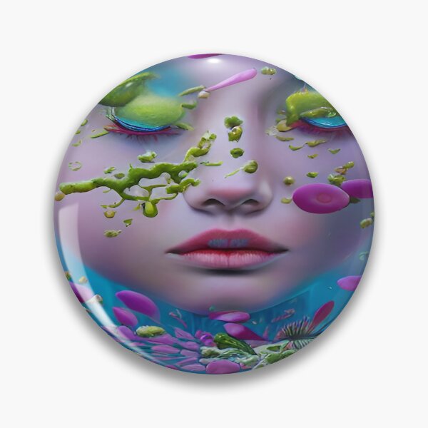 Item preview, Female Aqua Marine Blue Abstract designed and sold by deniselynnimage.