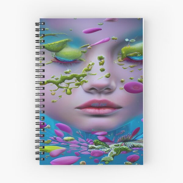 Item preview, Female Aqua Marine Blue Abstract designed and sold by deniselynnimage.