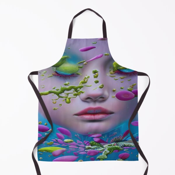 Item preview, Female Aqua Marine Blue Abstract designed and sold by deniselynnimage.