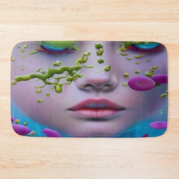 Item preview, Female Aqua Marine Blue Abstract designed and sold by deniselynnimage.