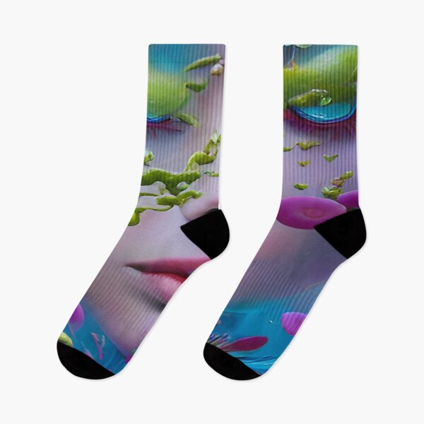 Item preview, Female Aqua Marine Blue Abstract designed and sold by deniselynnimage.