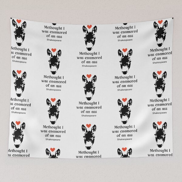 Item preview, Funny Shakespeare Enamored of an Ass Midsummer Night's Dream designed and sold by IceCreamMuseum.
