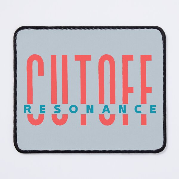 Item preview, Cutoff Resonance, font / logo in color designed and sold by Time4Space.