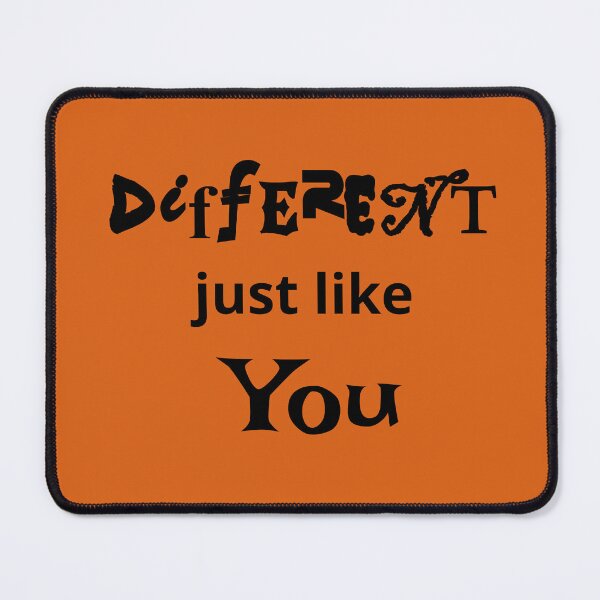 Item preview, Different just like you (light background) designed and sold by Jeeb-Arts.