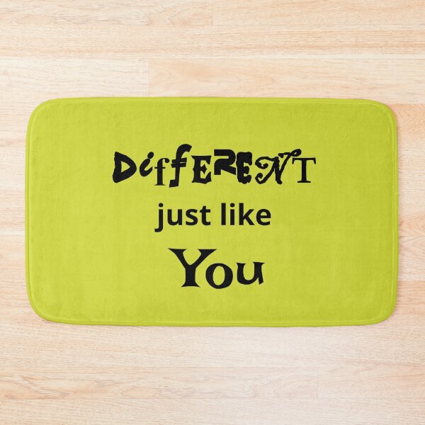 Item preview,  Different just like you  (light background) designed and sold by Jeeb-Arts.