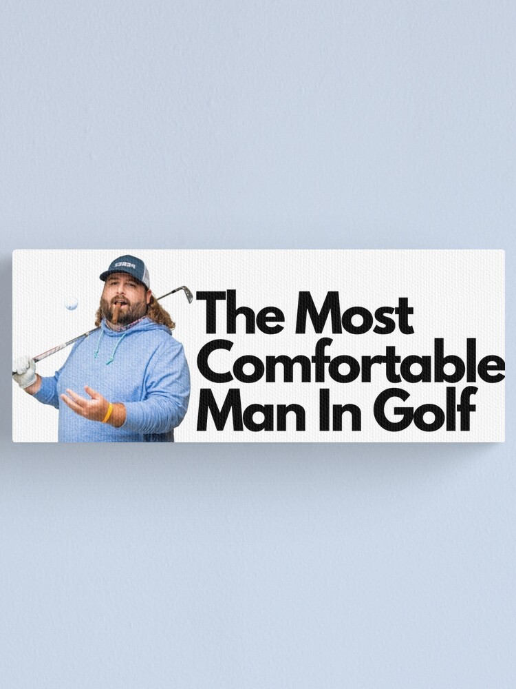 The Most Comfortable Man in Golf