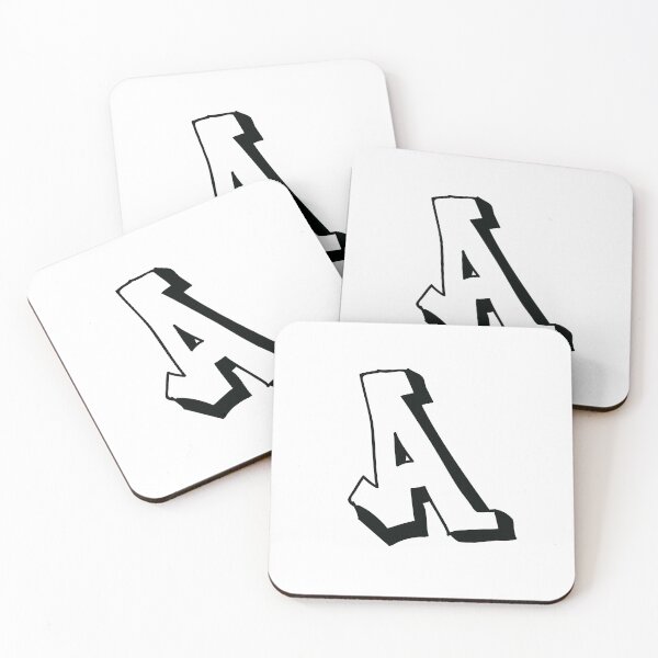 Item preview,  INITIAL "A" Street Art designed and sold by NaturePrints.