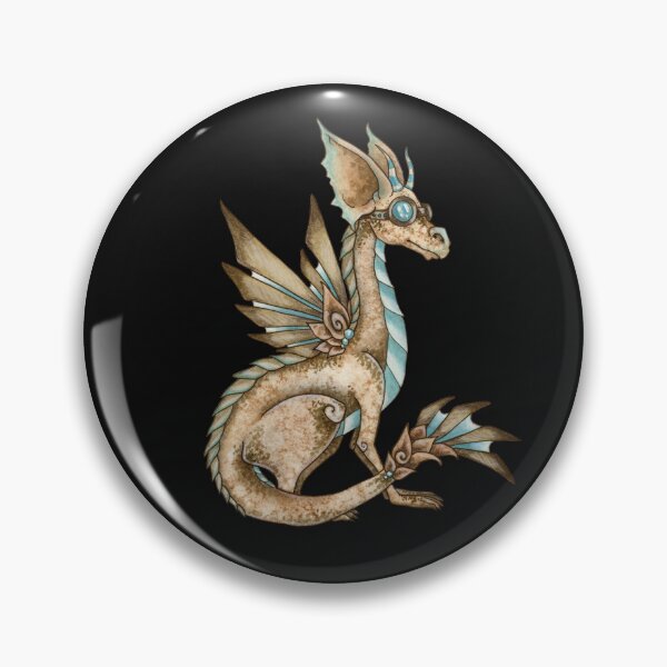 Item preview, Steampunk Dragon designed and sold by AmyBrownArt.