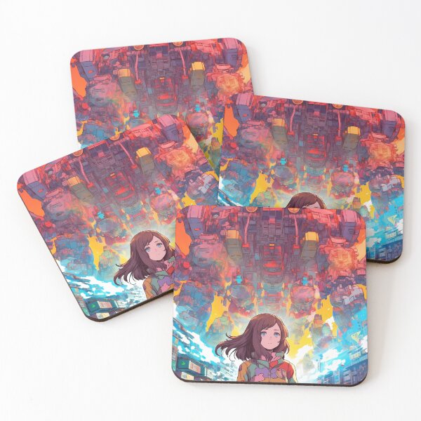 Item preview, anime female and giant robot designed and sold by Clawsorrow.