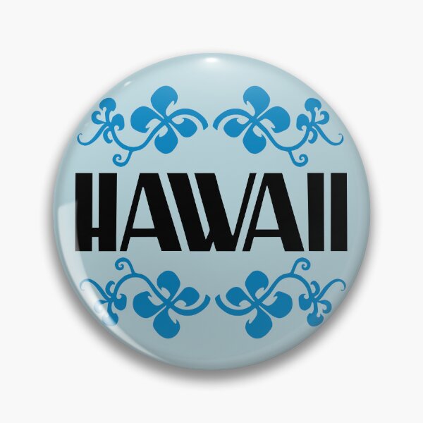Item preview, HAWAII. VINTAGE STYLE. BLACK/BLUE. designed and sold by 5hertz.