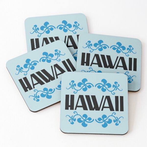 Artikelvorschau, HAWAII. VINTAGE-STIL. SCHWARZ BLAU. entworfen und verkauft von 5hertz.