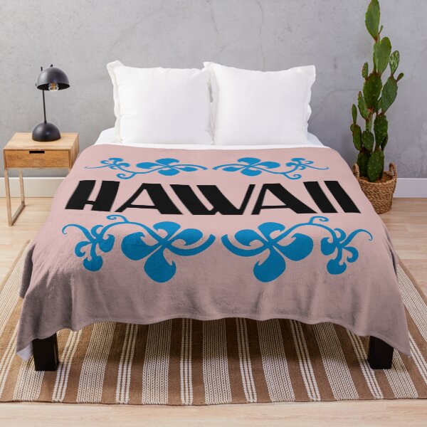 Item preview, HAWAII. VINTAGE STYLE. BLACK/BLUE. designed and sold by 5hertz.