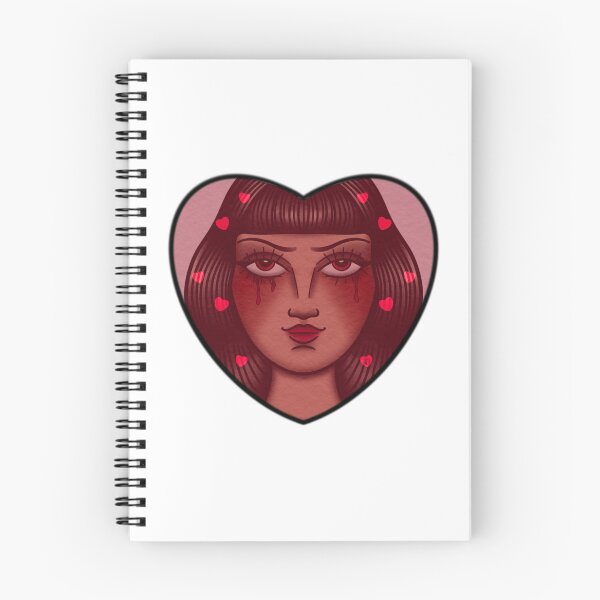 Item preview, old school heart tattoo designed and sold by prscllart.