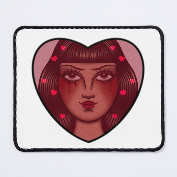 Item preview, old school heart tattoo designed and sold by prscllart.