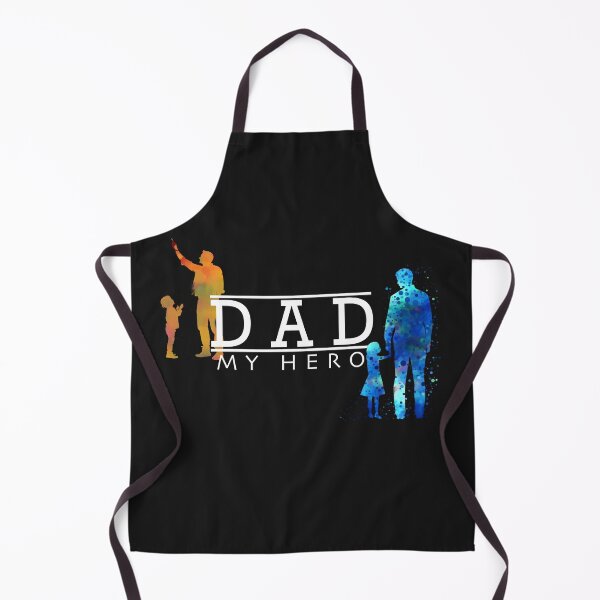 Item preview, Copy of Inspiring "Dad, My Hero" Silhouette Artwork - Celebrate Fatherhood and Bond designed and sold by isayitso.