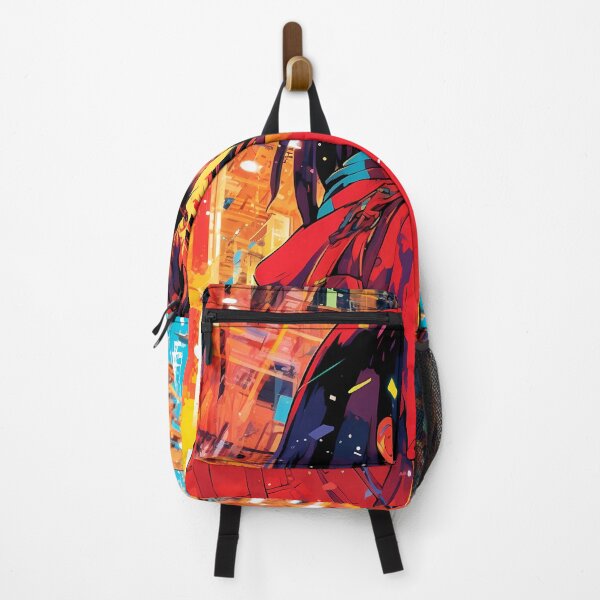 Item preview, anime girl with abstract background designed and sold by Clawsorrow.