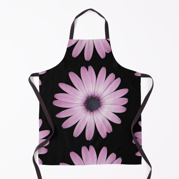Item preview, Delta Rose, purple daisy, black background designed and sold by fradeknot.