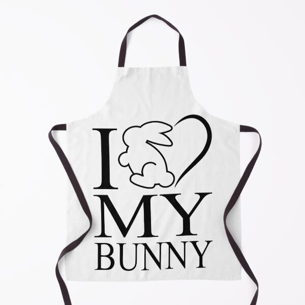 Item preview, I love my Bunny hare bunny rabbit lapin designed and sold by sedyArt.