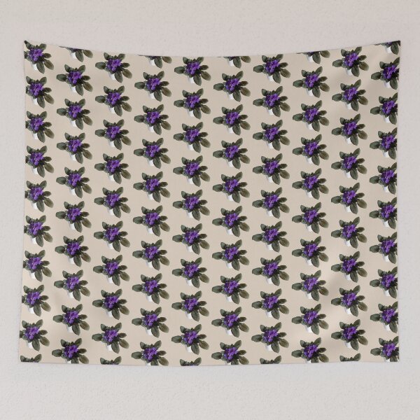 Item preview, Purple African violets original artwork designed and sold by paragonDesign28.