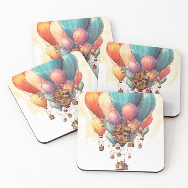 Item preview, Glass Balloons - Watercolour Poster Design designed and sold by JamDesignz.