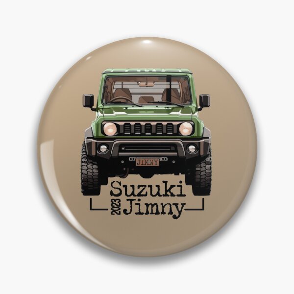 Item preview, Jungle Green Jimny 2023 Front View designed and sold by stoicjimny.