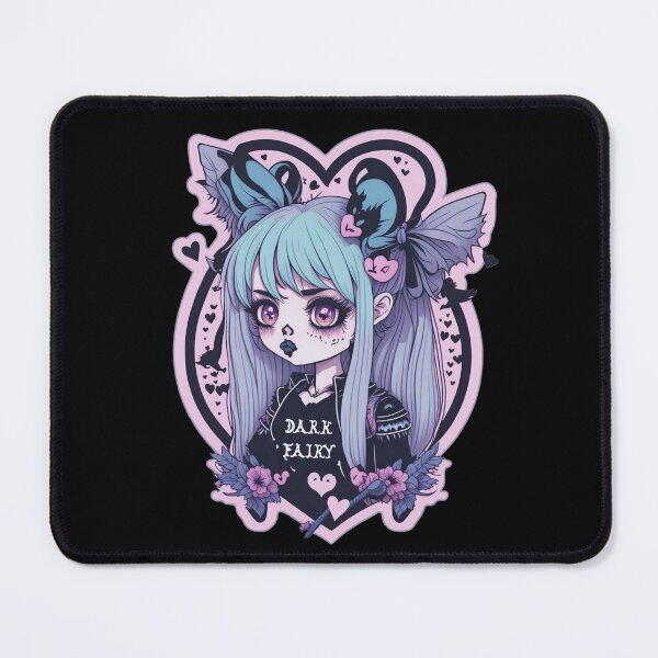 Item preview, Goth Fairy, pastel goth fairycore girl designed and sold by sofiahawk.