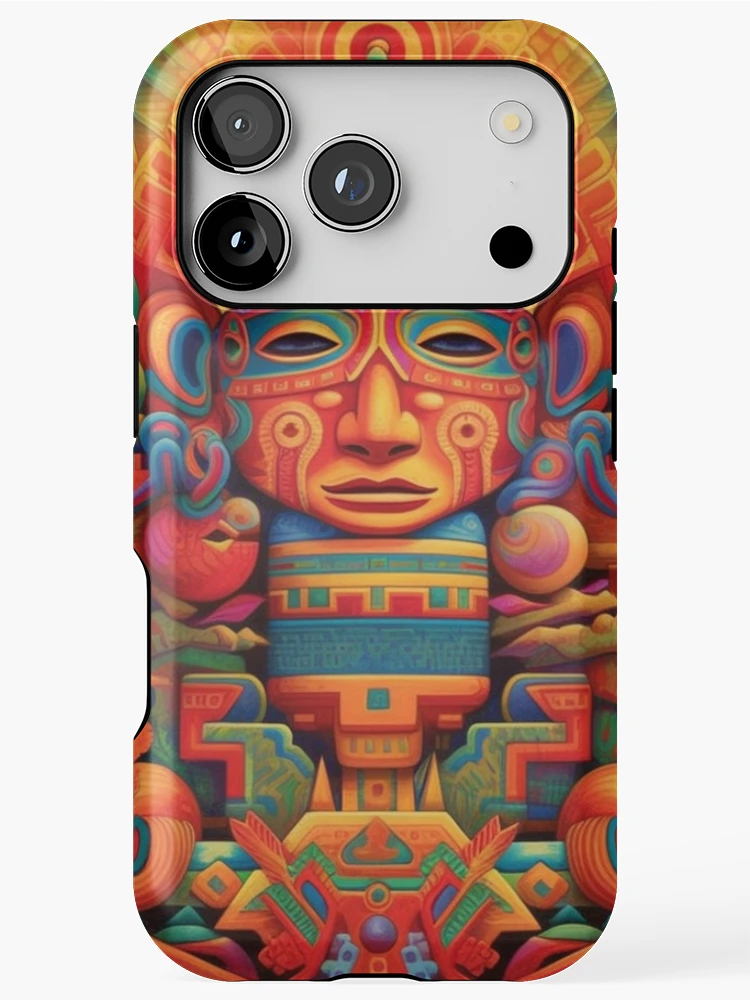 Thumbnail 1 of 4, iPhone Case, Abstract Aztec Patterns designed and sold by Desfix.