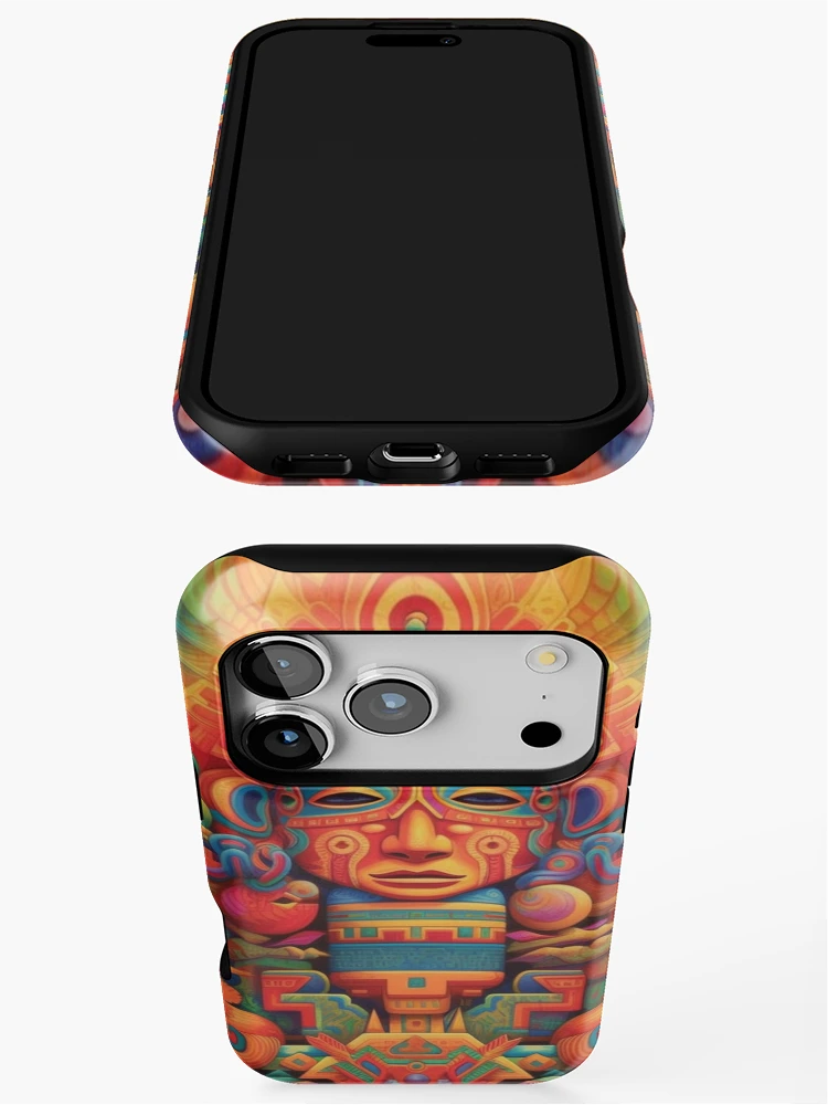 Thumbnail 3 of 4, iPhone Case, Abstract Aztec Patterns designed and sold by Desfix.