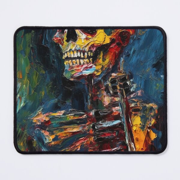 Item preview, Musical Bones: Acrylic Modern Art Skeleton Design V.13 designed and sold by Pexelpanoramas.