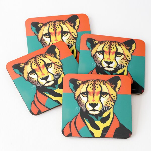 Item preview, President Cheetah designed and sold by Fabstract.