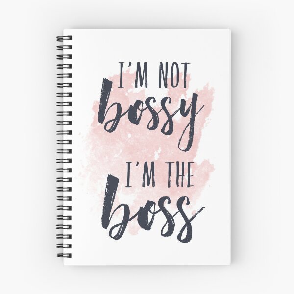 Item preview, I'm Not Bossy, I'm the Boss designed and sold by redwoodandvine.