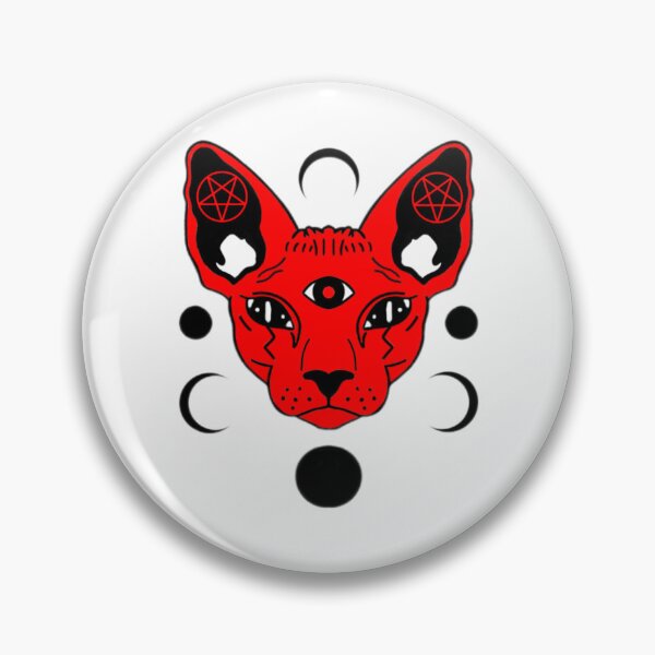 Item preview, satanic sphinx designed and sold by shamallau.