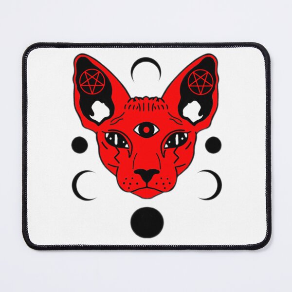 Item preview, satanic sphinx designed and sold by shamallau.