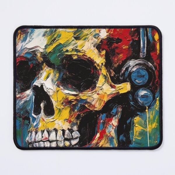 Item preview, Musical Bones: Acrylic Modern Art Skeleton Design V.15 designed and sold by Pexelpanoramas.