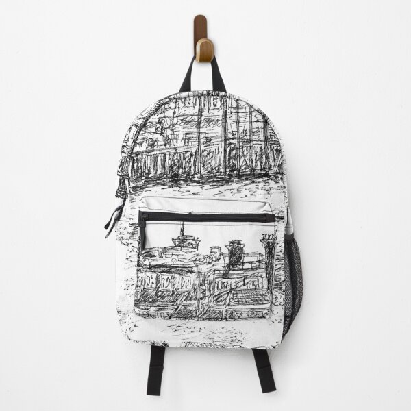 Herschel! #herschel #backpack #illustration  Backpack drawing, Backpack  art, Pen sketch