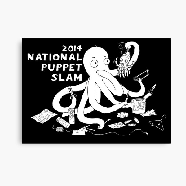 Artikel-Vorschau von Nationaler Puppet Slam 2014, designt und verkauft von Beau Brown Productions LLC.