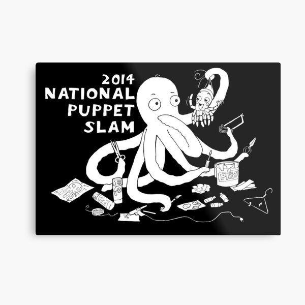 Artikel-Vorschau von Nationaler Puppet Slam 2014, designt und verkauft von Beau Brown Productions LLC.