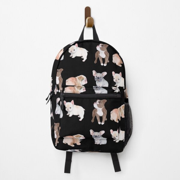 Item preview, Cute Bulldog Puppies Dog Pack Watercolor design designed and sold by InspiredForever.