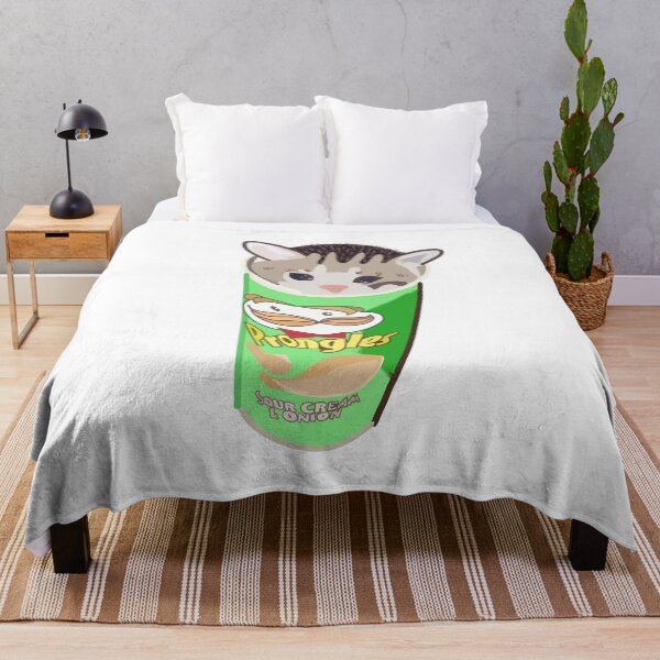 Item preview, Little Brown Kitty Cat in a Pringle’s Can designed and sold by NeonPinkTears.