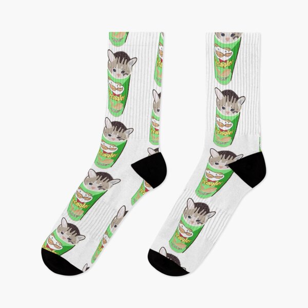 Item preview, Little Brown Kitty Cat in a Pringle’s Can designed and sold by NeonPinkTears.