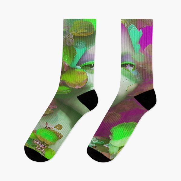Item preview, Female Abstract Green Chaos designed and sold by deniselynnimage.