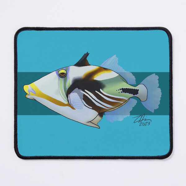 Item preview, Reef Triggerfish designed and sold by Zia Frazier.