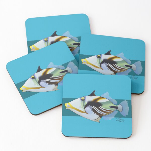 Item preview, Reef Triggerfish designed and sold by Zia Frazier.