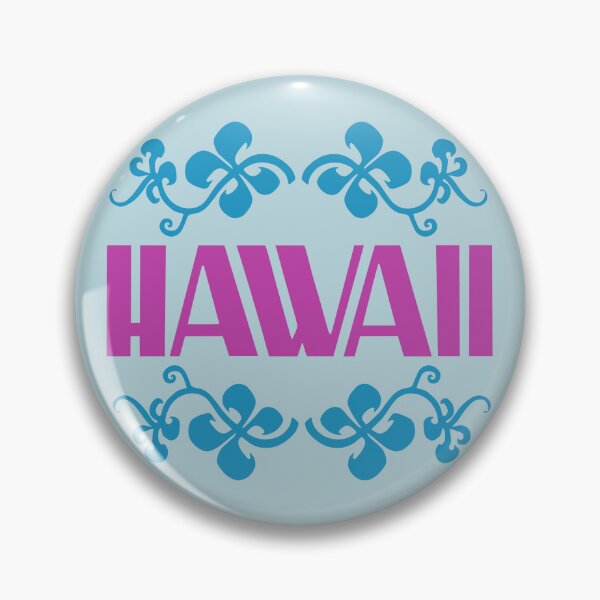 Item preview, HAWAII. VINTAGE STYLE. PINK/BLUE. designed and sold by 5hertz.