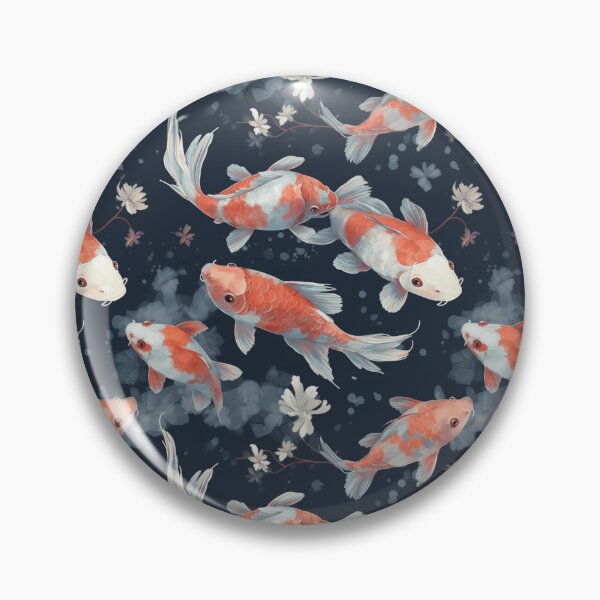 Item preview, Koi Fish Japanese Pattern  designed and sold by Eolithic.