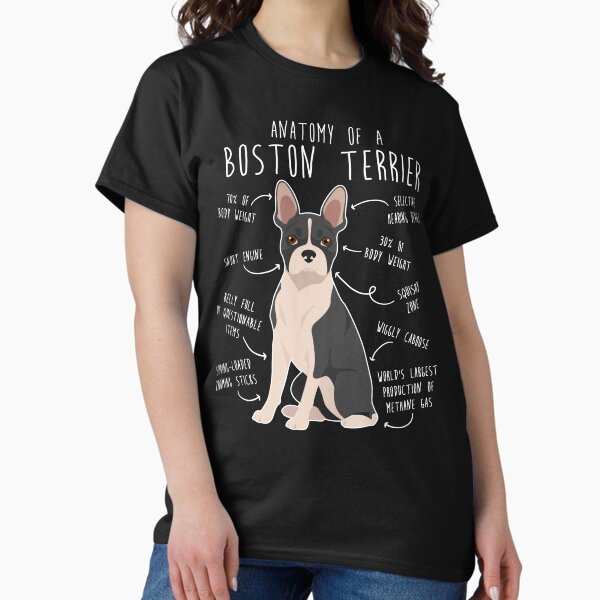 Item preview, Boston Terrier Dog Anatomy designed and sold by Clara Hollins.