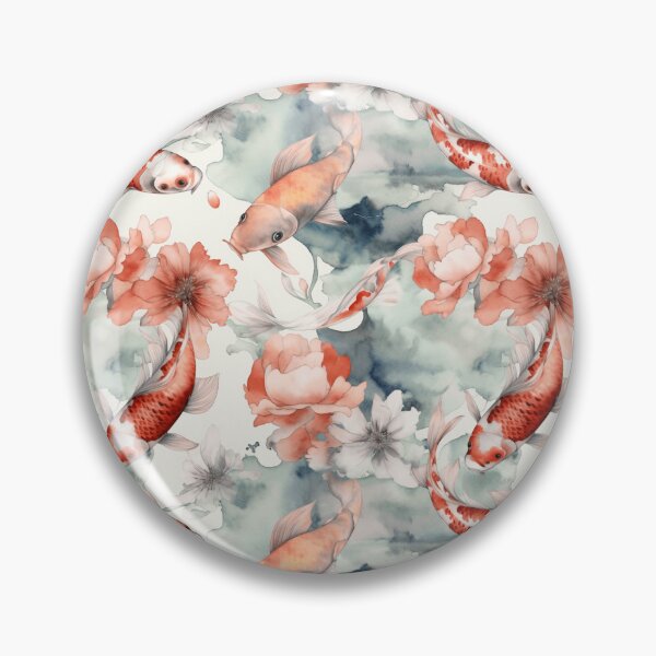 Item preview, Koi Fish Japanese Pattern  designed and sold by Eolithic.