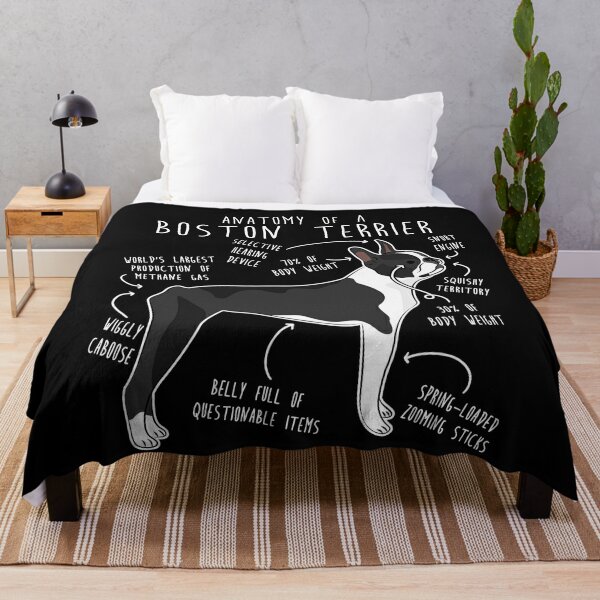 Boston terrier comforter hotsell