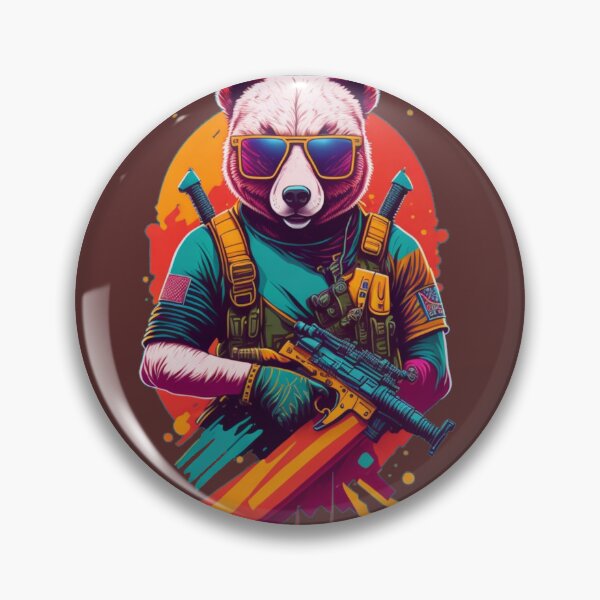 Item preview, "Stylish and Fearless: The Bear Adventurer" designed and sold by modernaarte.